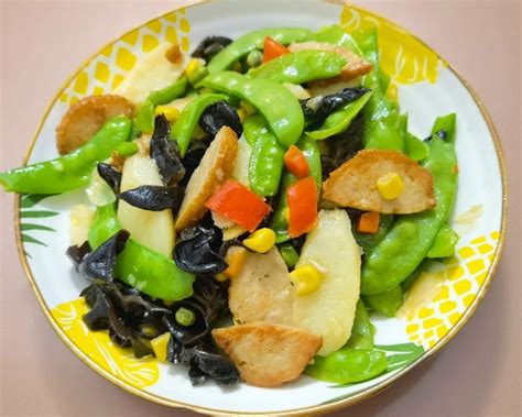 肉卷炒杂锦菜的做法步骤图，怎么做好吃 Chijl下厨房