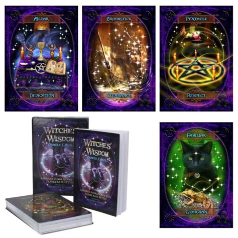 Witches Wisdom Oracle Cards By Barbara Meiklejohn Free Flavia Kate