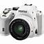 Pentax K S2 DSLR Camera With 18 50mm Lens White 12073 B&ampH