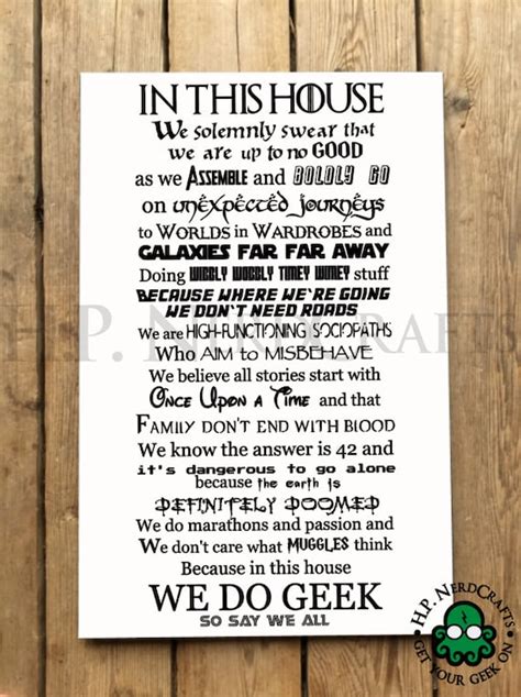 We Do Geek 16x24in Wood Sign By Hpnerdcrafts On Etsy