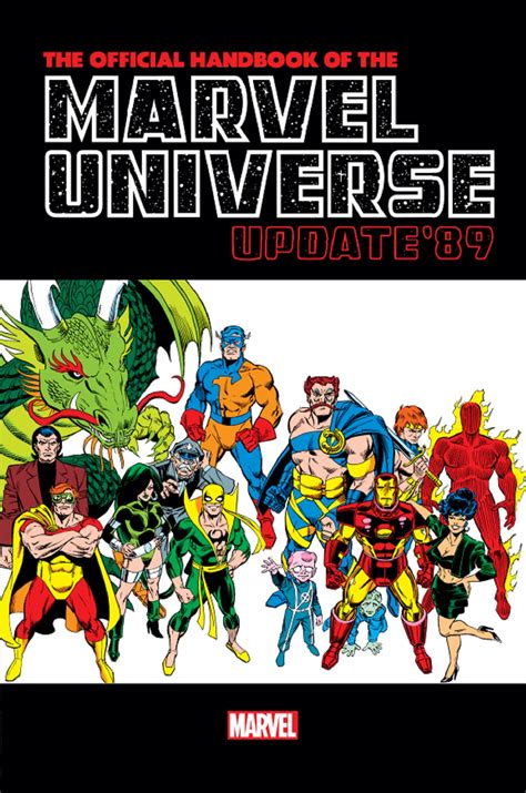 Official Handbook Of The Marvel Universe Update 89 Omnibus Hardcover
