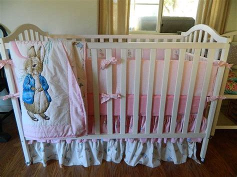 4 Piece Beatrix Potter Crib Set Crib Sets Cribs Peter Rabbit Crib Set