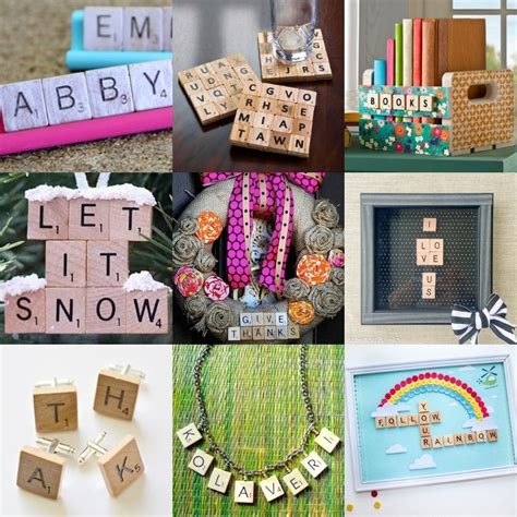The Best Scrabble Tile Crafts Youll Want To Try Diy Candy