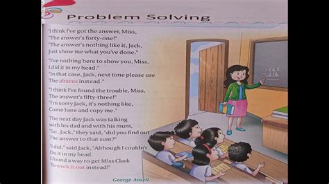 Problem Solving Poem By George Ansell Youtube