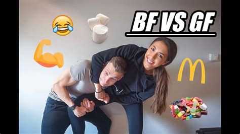 Boyfriend Vs Girlfriend Challenge Youtube