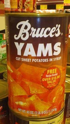 Bruce's canned cut sweet potatoes in light syrup have been a part of our holiday dinners at my husband added items from an old family recipe , and the veterans just fell in love with this casserole the bruce's cut sweet potatoes are delicious and very well priced. Mrs. Bruce's Delicious Sweet Potato Casserole | Sweet ...