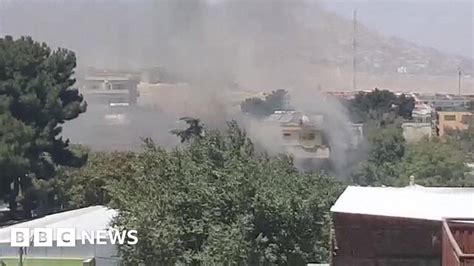 Kabul Attack Gun Battle And Suicide Bombing In Afghan Capital Bbc News