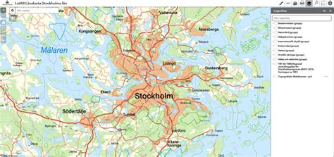 Stockholm is home to the official residence of the king of sweden, the seat of the swedish government, and the riksdag (the swedish parliament). Karttjänster och geodata | Länsstyrelsen Stockholm