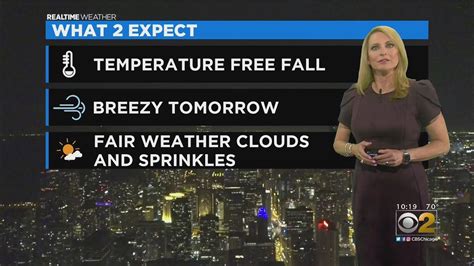 Chicago Weather Temperature Free Fall Overnight Youtube
