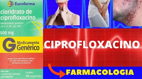 Ciprofloxacino Para Que Serve Como Tomar Como Funciona Efeitos