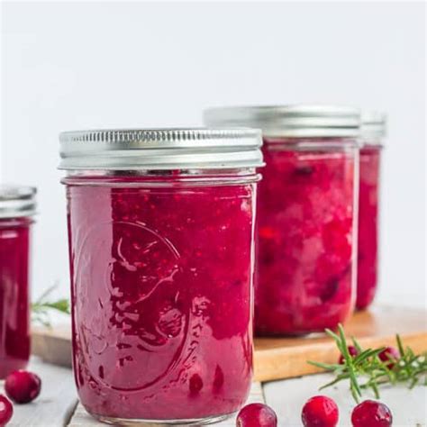 Canning Cranberry Sauce Sustainable Cooks