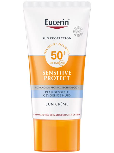 Eucerin Sun Protection Sensitive Protect Face Sun Creme Lsf 50 50 Ml