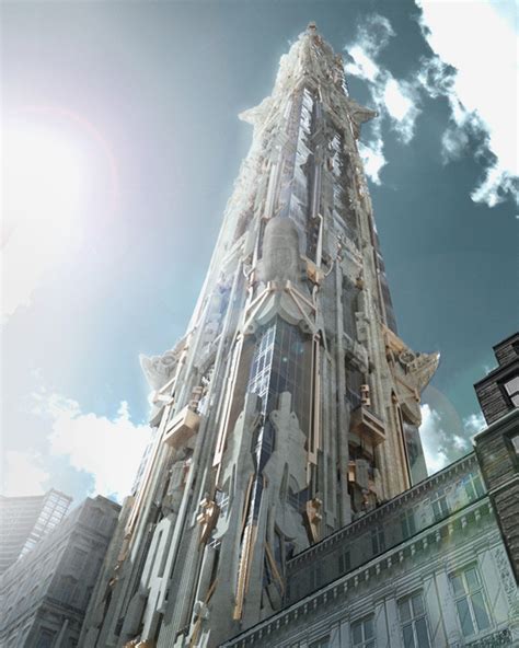 Tecnoneo Mark Foster Gage Concibe El Diseño De Un Rascacielos Adornado