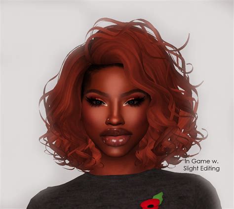 Chey Hair Conversion Nonvme Sims On Patreon Sims Hair Sims 4 Black