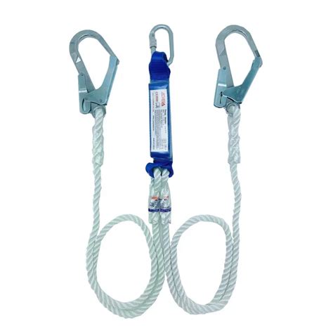 Adela Double Lanyard Rope Type With Shocks Absorber With Double Big
