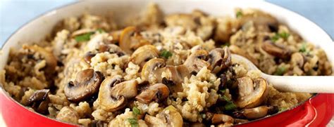 Découvrez toutes nos recettes végétariennes. Recette végétarienne - Quinoa aux champignons - Menu ...