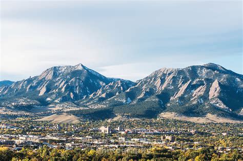 Boulder Colorado Aerial View Matthew Nager