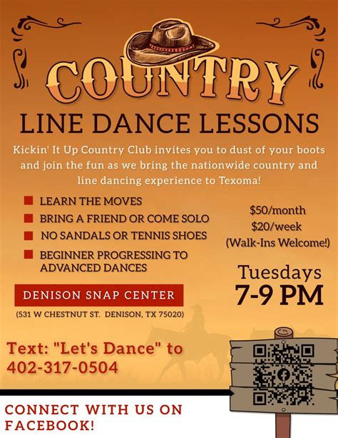 Country Line Dancing Denison Texas
