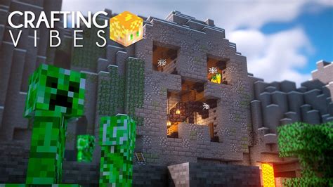 Minecraft How To Build A Creeper Temple Youtube