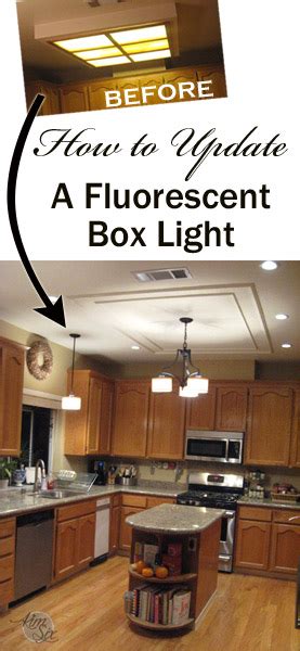 The light is also easy to install to bedroom, kitchen or living room ceilings. How-to-Update-a-Fluorescent-Kitchen-Box-Light.jpg