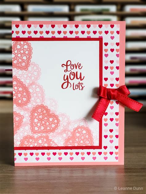 Stampin Up From My Heart Suite Heartfelt Stamp Set Card Stampin