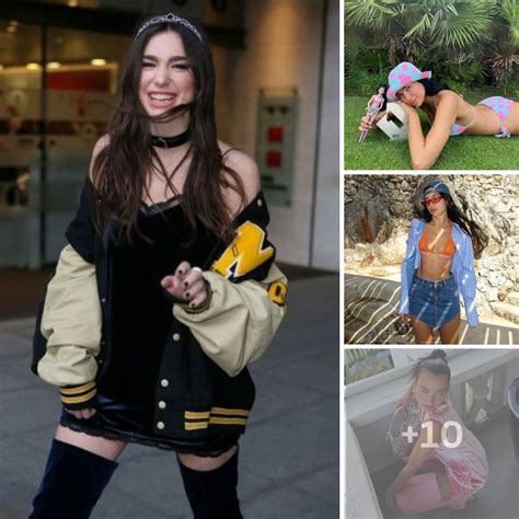 Dua Lipa Flaunts Her Sensational Figure And Toned Abs In Array Of