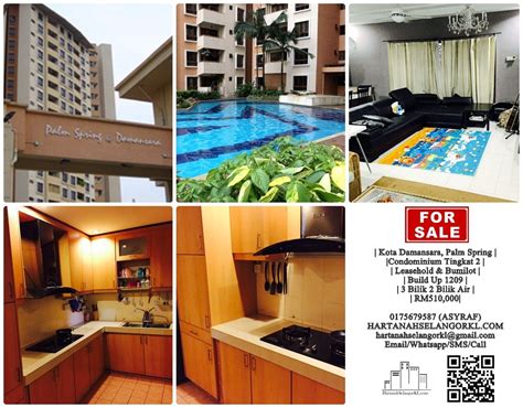 It is hidden away from the hustle and bustle of the city yet still within close. Petaling Jaya Kota Damansara Palm Spring Condo Blok D ...