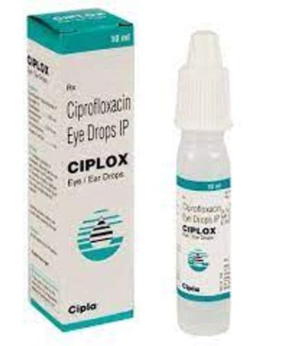 Ciplox Eye Ear Drop 10 Ml Ingredients Conjunctivitis At Best Price