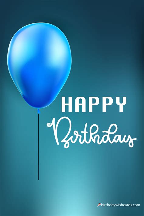 Blue birthday web drama (also known as beullubeoseudei) is a navertv and playlist original drama series that released on 2021. happy birthday blue balloon image » Birthday Wish Cards