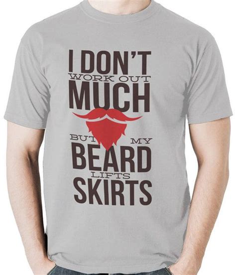Beard Lift Skirts Tshirt Shirt For Bearded Mens Men Beard Fashion Workout Tshirt Beard Shirt