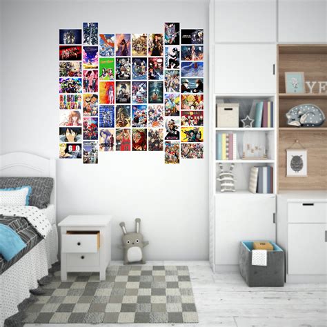 Deed Wall Anime Posters For Room Aesthetic Anime Wall Collage Kit
