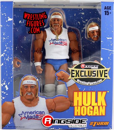 Hulk Hogan Blue Trunks Ringside Collectibles Exclusive Toy
