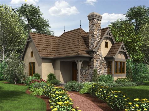 Tiny Storybook Cottage House Plans