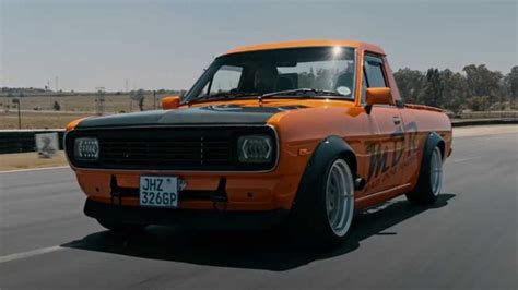 Nissan 1400 Truck With Honda Motorcycle Engine Looks And Sounds Rad