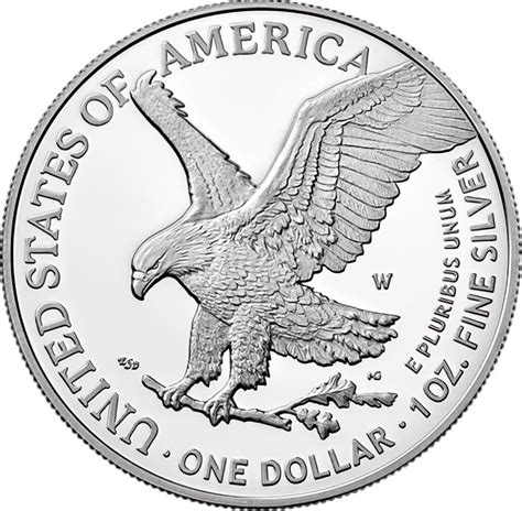 1 Unze Silber American Eagle 2023 Pp Polierte Platte