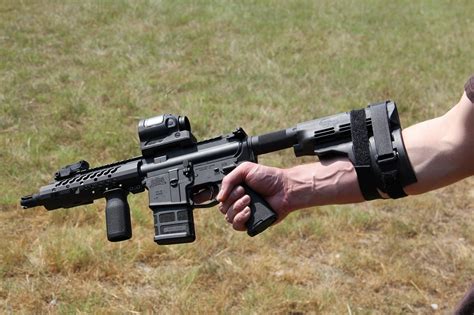Gun Review Sig Sb15 Pistol Stabilizing Brace Review The Firearm