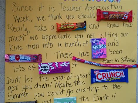 We appreciate the time and effort that. Age Groups Rock: A great teacher thank you