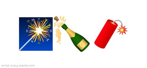 Copy New Years Eve Emojis 🎇🍾🧨 Emoji 👉 Copy 👉 Paste