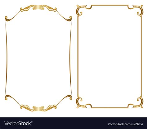 Gold Frame Clipart Vector And Other Clipart Images On Cliparts Pub