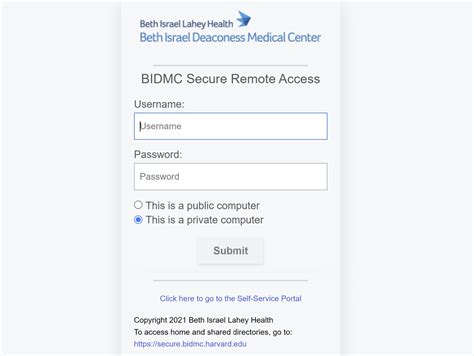 Bidmc Portal Patient