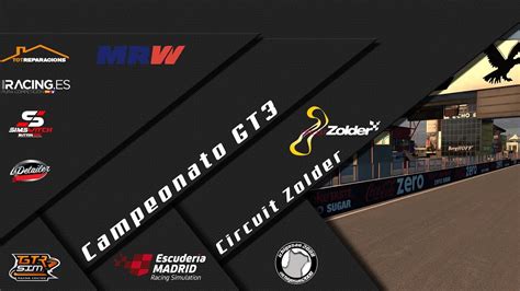 IRacing Campeonato GT3 De GTRsimcenter Escuderia Madrid Zolder