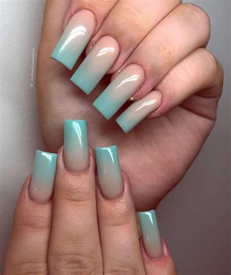 30 Trendy Blue Ombre Nails To Make You Attractive Xuzinuo