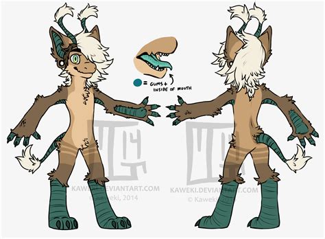 Old Fursona Ref By Ferwildir On Deviantart