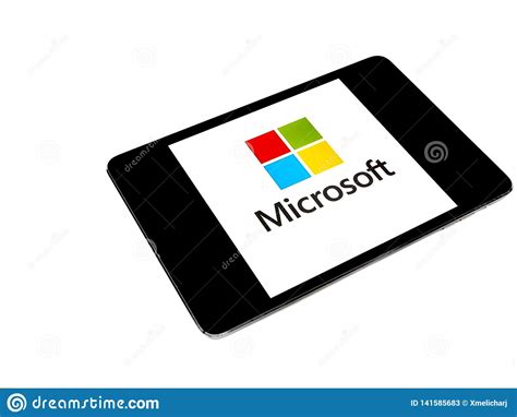 Here you can explore hq microsoft logo transparent illustrations, icons and clipart with filter setting polish your personal project or design with these microsoft logo transparent png images, make it. Microsoft Logo On Ipad Screen Editorial Stock Photo - Image of bill, collection: 141585683