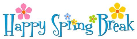 Happy Spring Break Clipart Clip Art Library