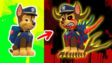 Paw Patrol Characters As Horror Version In Life Otosection