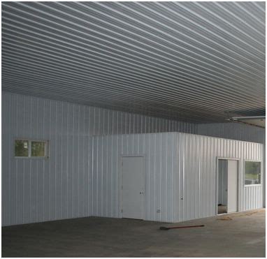 Durable, easy install, acoustic performance, interior/exterior applications from armstrong ceiling solutions. Adding Steel Ceiling Liner Panels - Hansen Buildings
