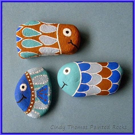 Painting Rock And Stone Animals Nativity Sets And More 5