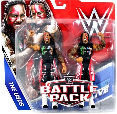 Wwe Wrestling Battle Pack Series 44 Jimmy Jey Uso 6 Action Figure 2