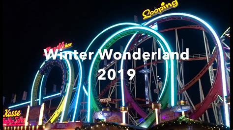 Winter Wonderland Hyde Park 2019 Youtube